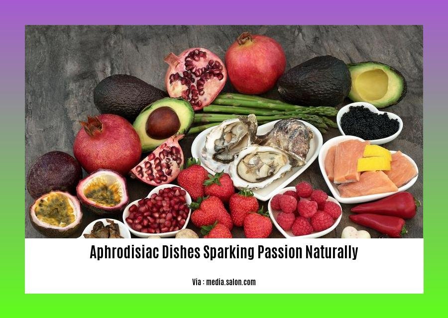 aphrodisiac dishes sparking passion naturally