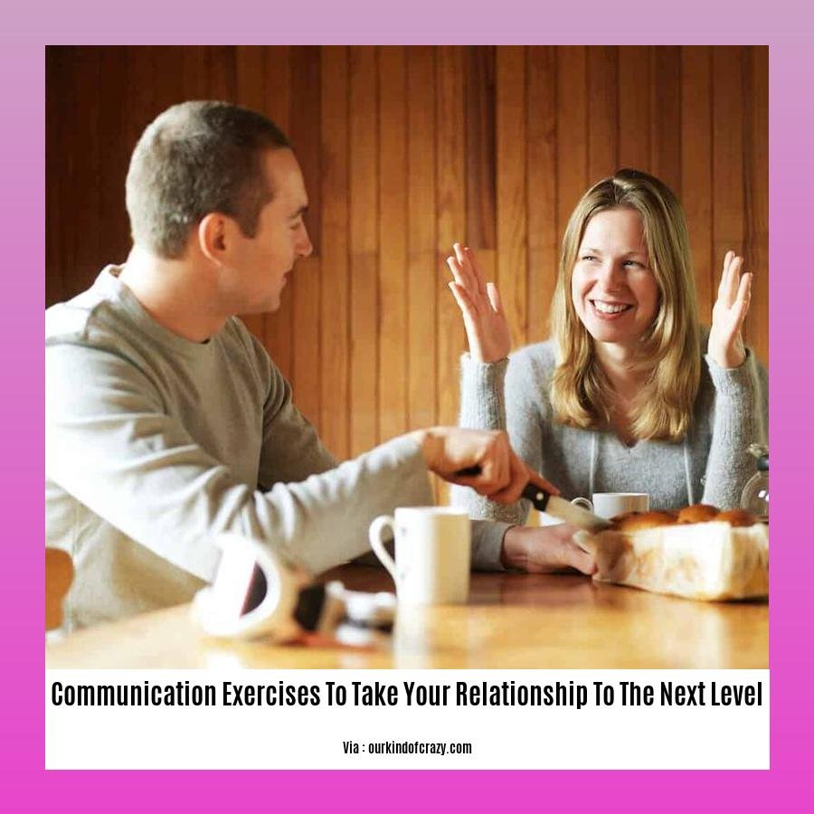 communication exercises to take your relationship to the next level