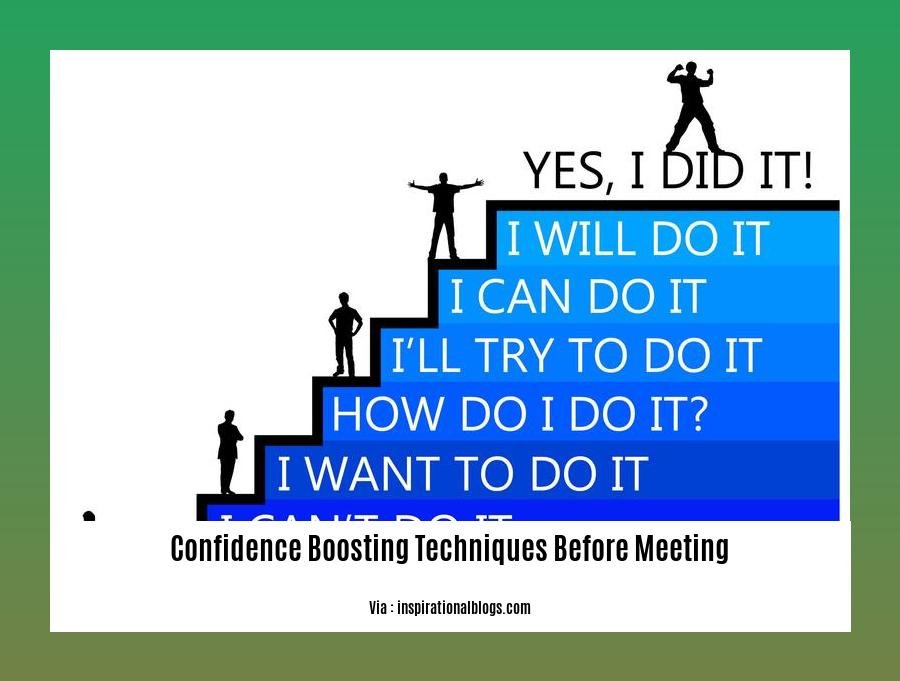 confidence boosting techniques before meeting