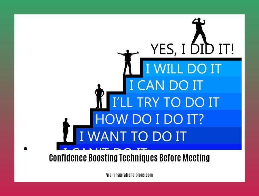 confidence boosting techniques before meeting