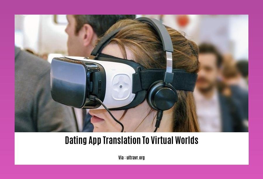 dating app translation to virtual worlds