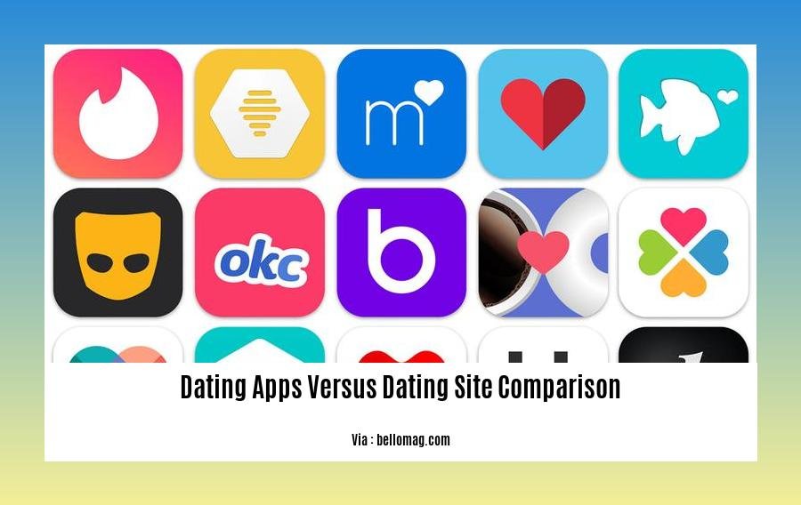 dating apps versus dating site comparison