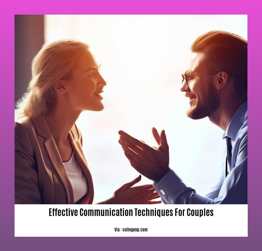 effective communication techniques for couples