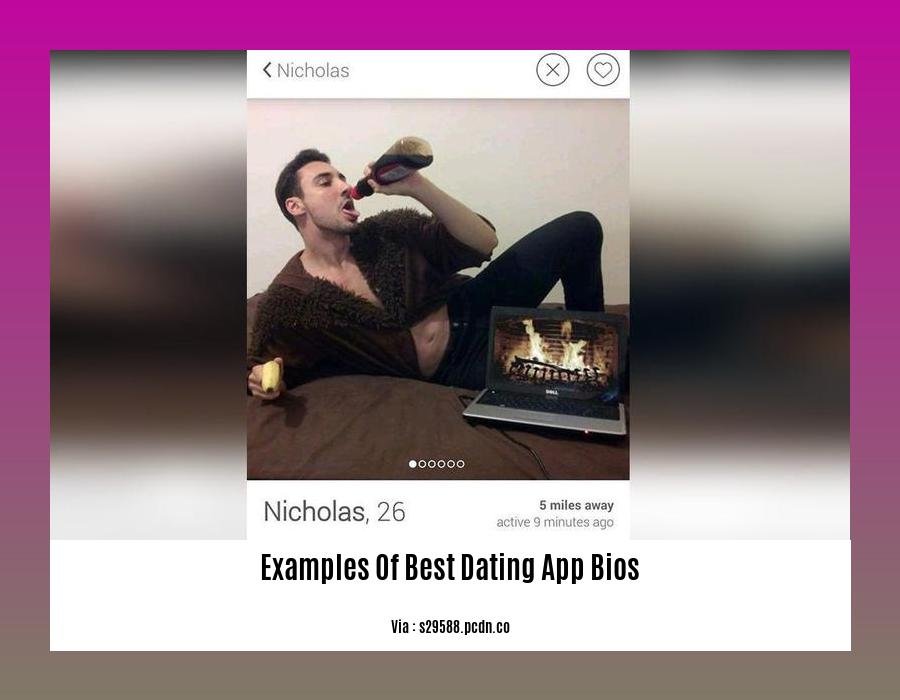 examples of best dating app bios