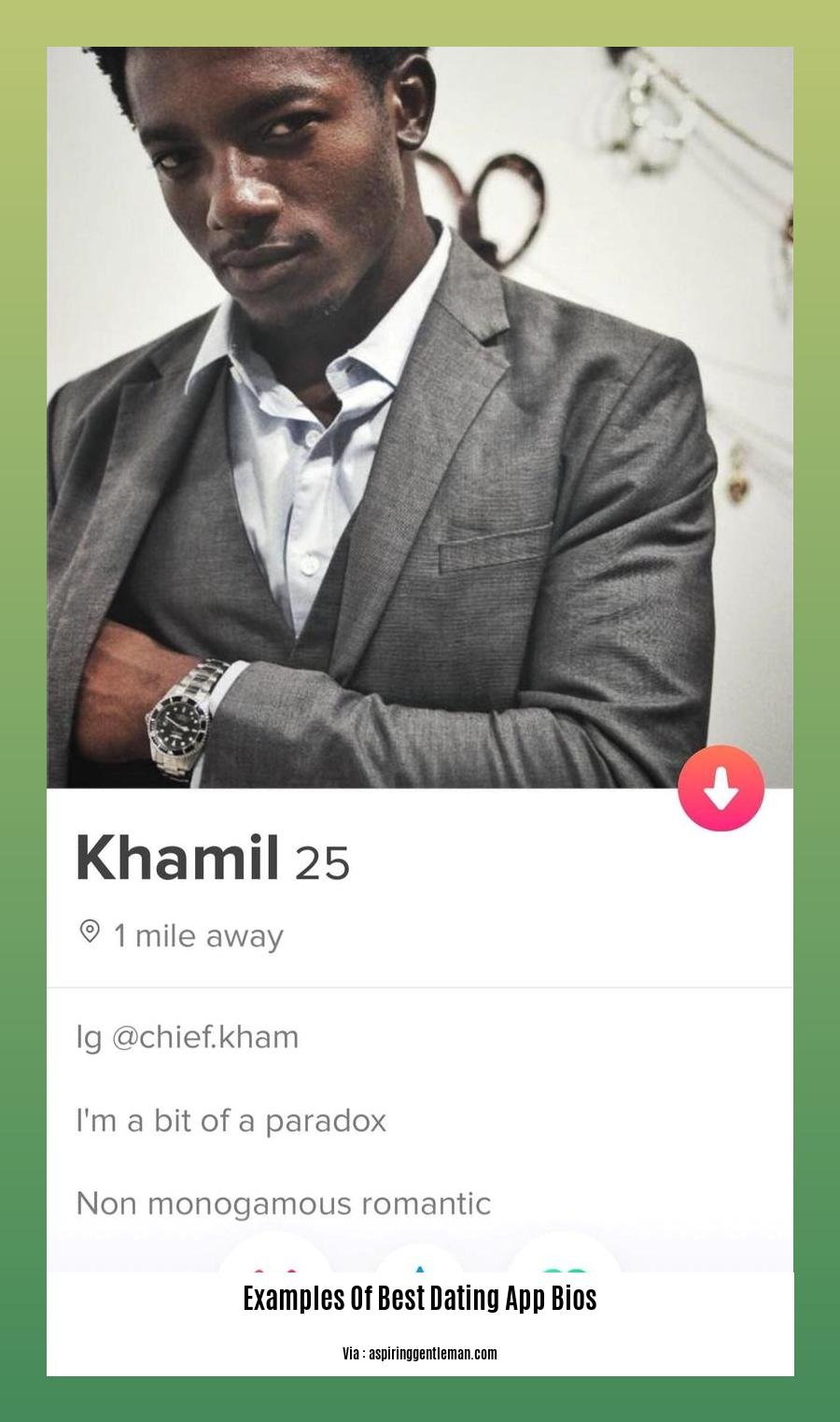 examples of best dating app bios