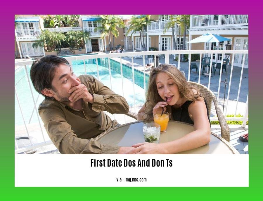 first date dos and don ts
