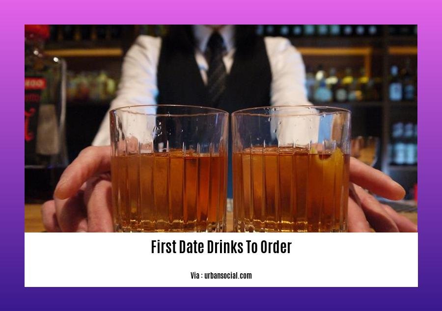 first date drinks to order