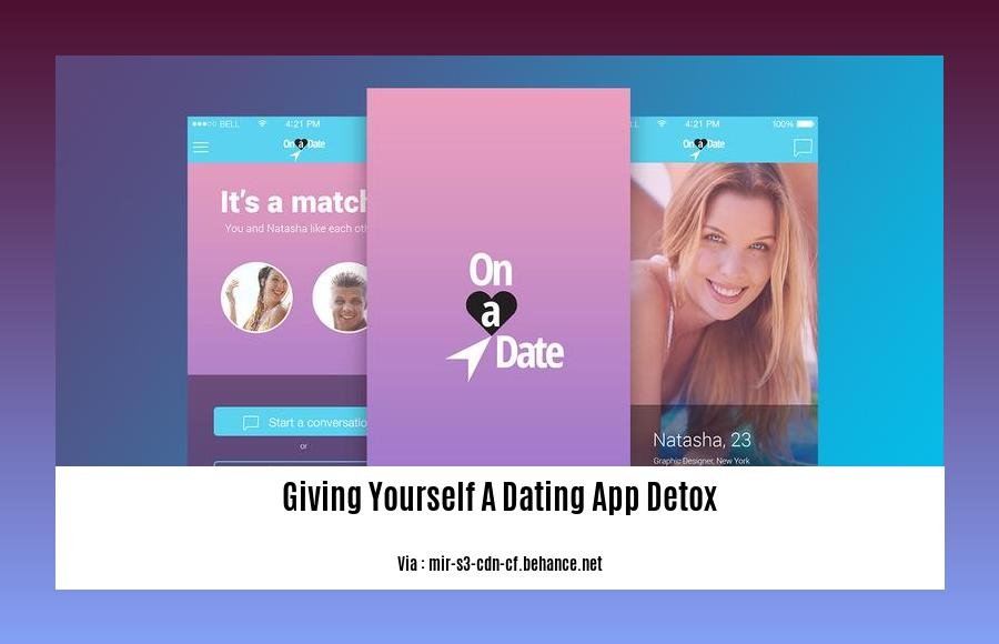 giving yourself a dating app detox