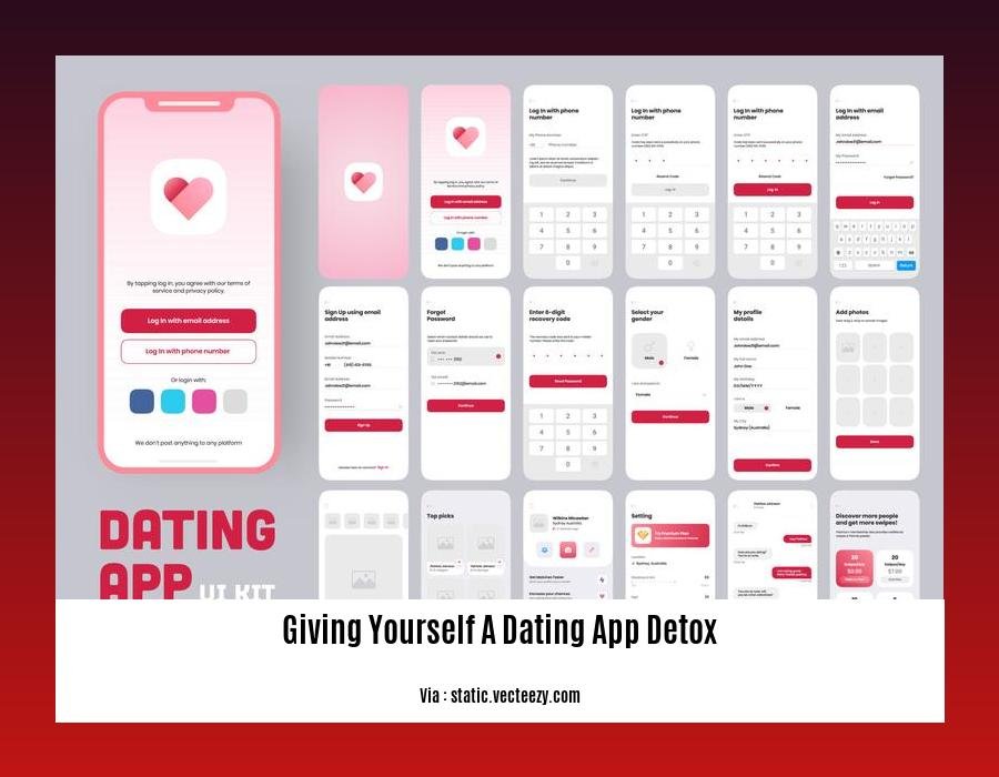 giving yourself a dating app detox