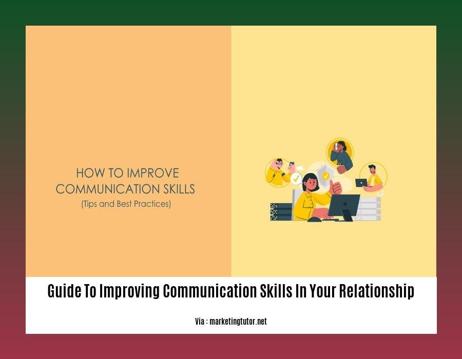 guide to improving communication skills in your relationship