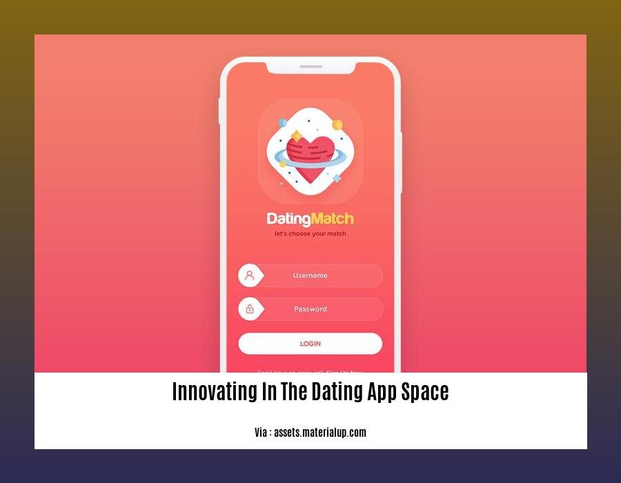 innovating in the dating app space