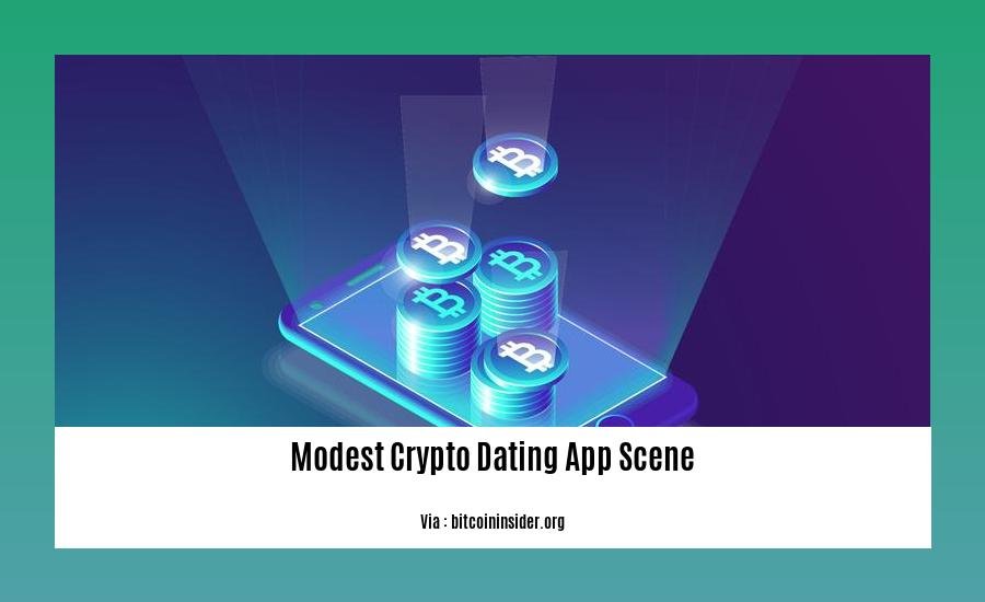 modest crypto dating app scene