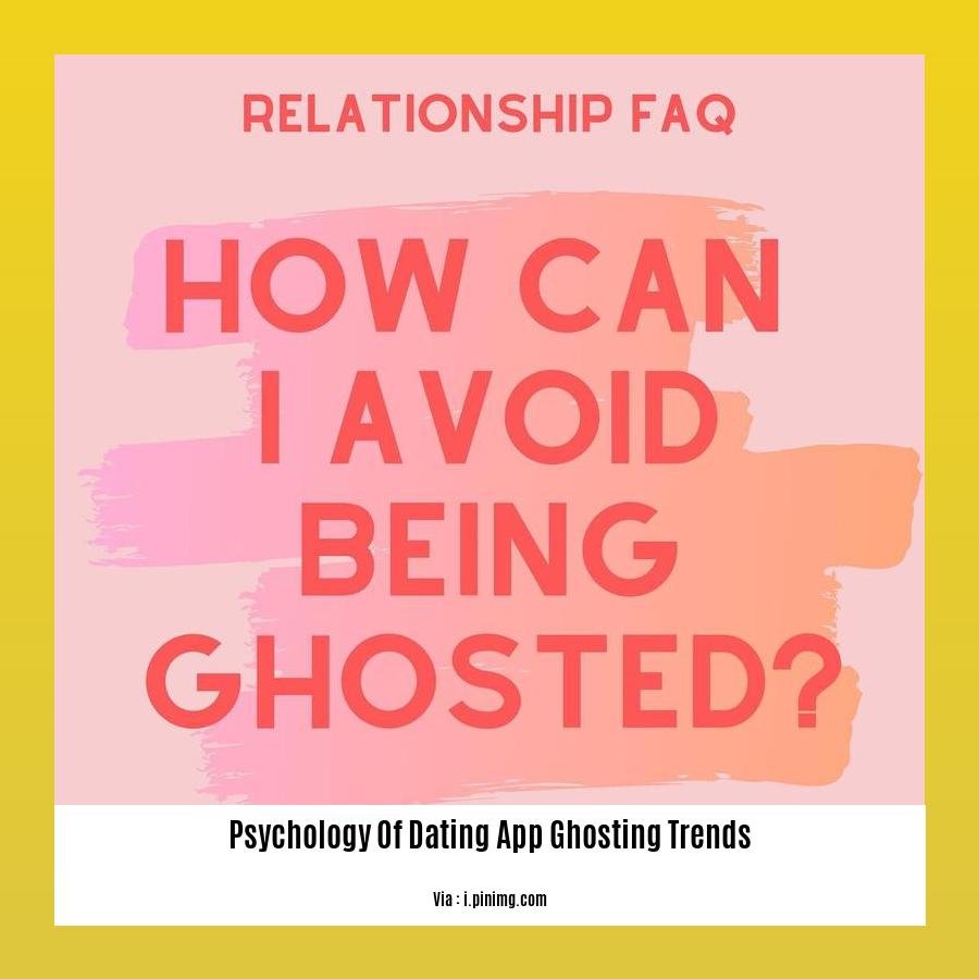 psychology of dating app ghosting trends