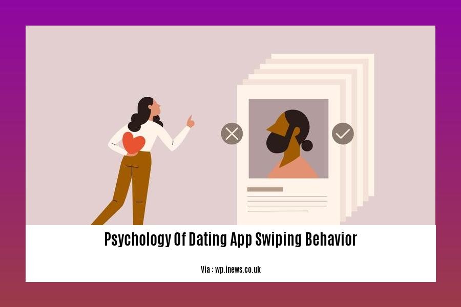 psychology of dating app swiping behavior