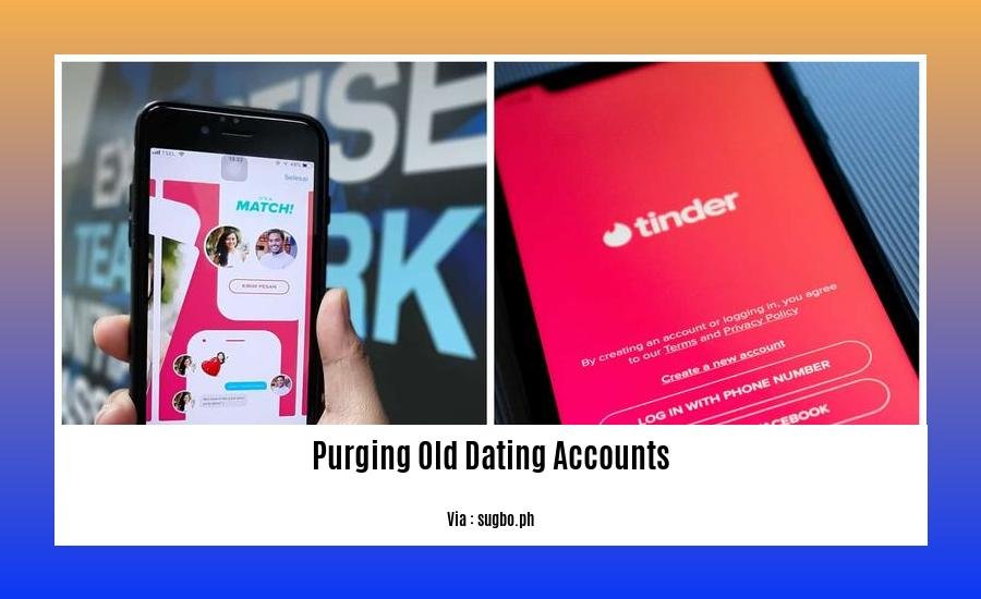purging old dating accounts