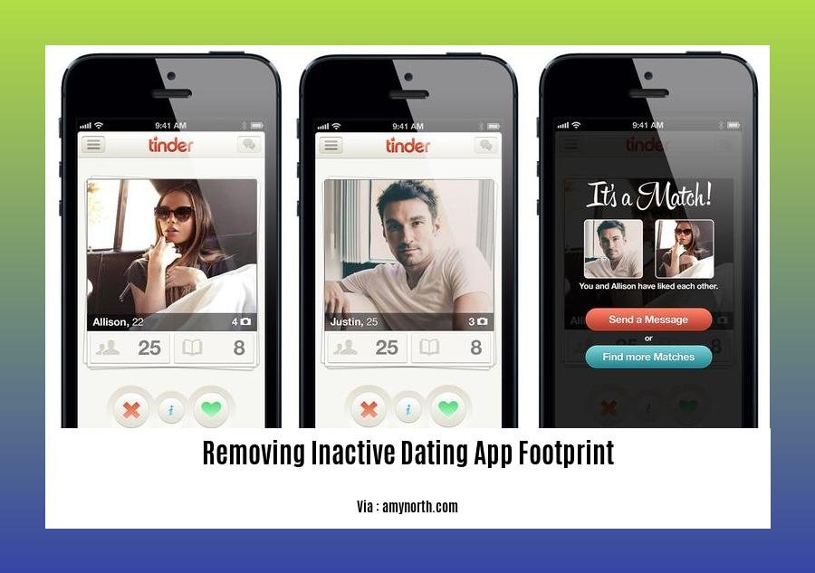removing inactive dating app footprint