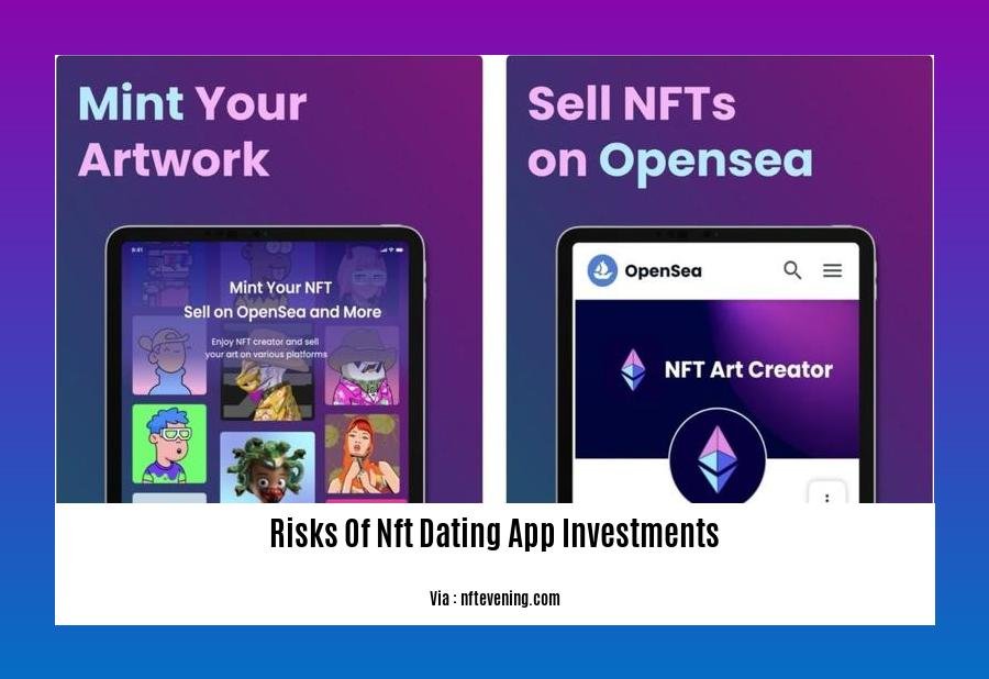 risks of nft dating app investments