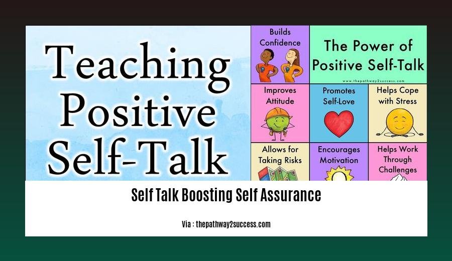 self talk boosting self assurance