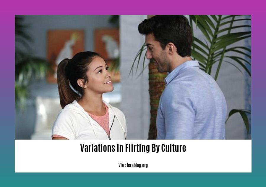 variations in flirting by culture